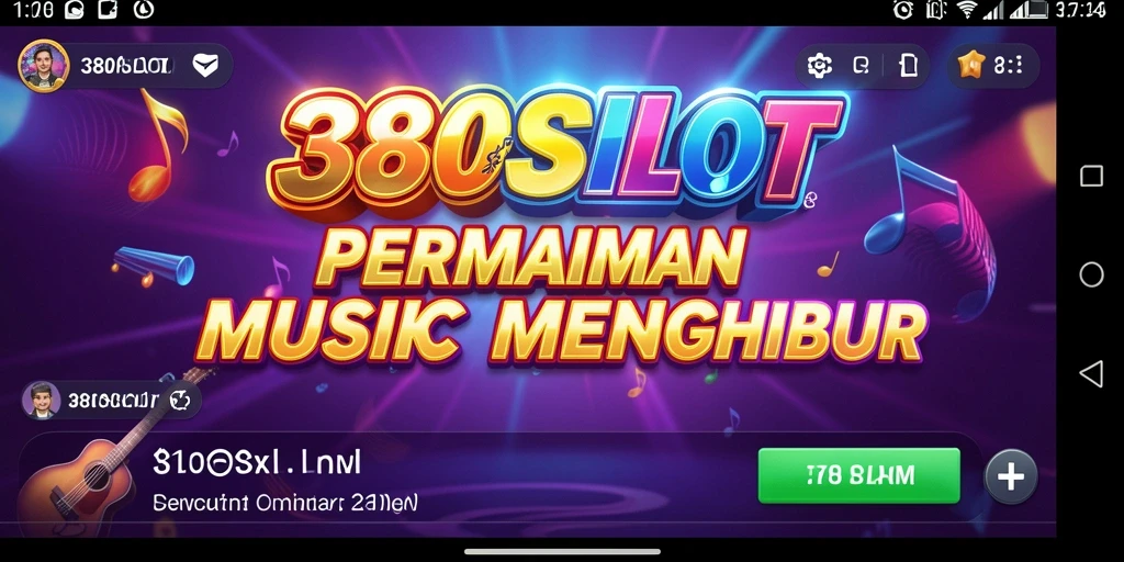 Tampak menariknya gameplay 380SLOT yang penuh musik.