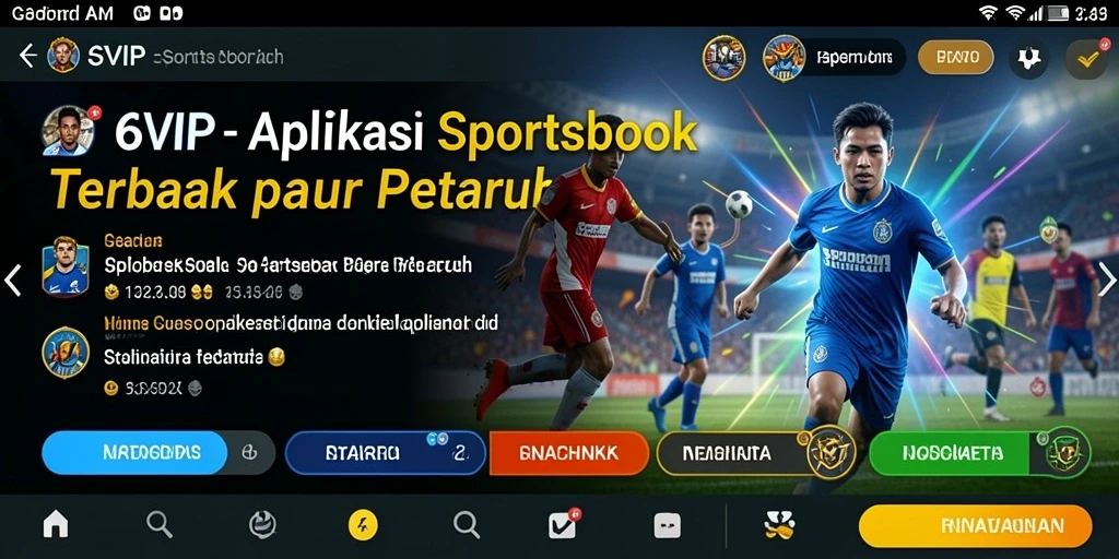 Screenshot gameplay 6SVIP menunjukkan keasyikan dalam taruhan olahraga.