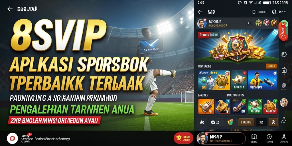 Tampilan gameplay dari aplikasi Sportsbook 8SVIP yang interaktif.