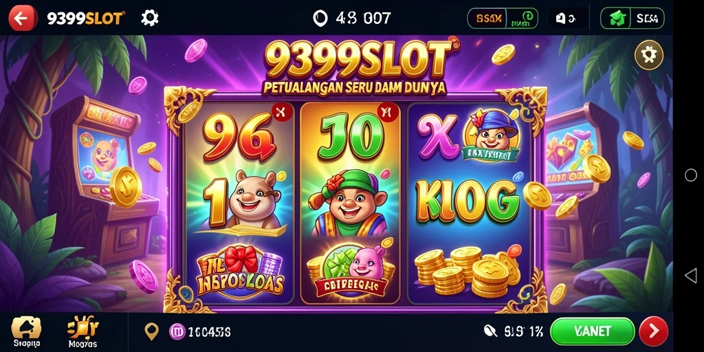 Screenshot gameplay 9399SLOT menampilkan petualangan yang menegangkan dan grafis yang menawan.