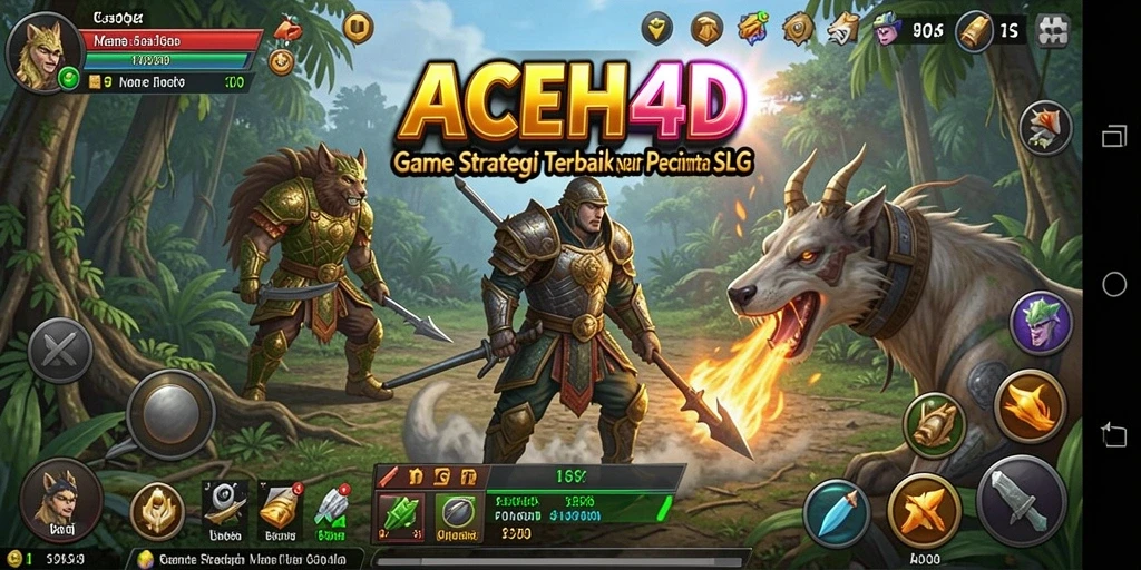 Screenshot tampilan gameplay menegangkan dari ACEH4D.