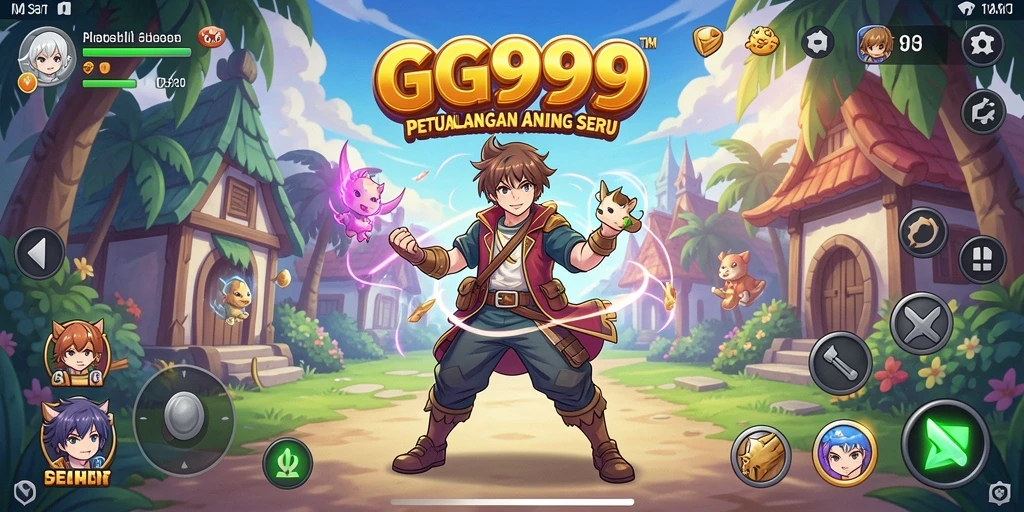 Tampilan seru dan menarik dari gameplay GG999 yang memukau.