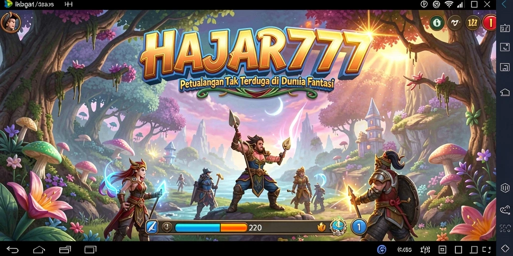 Tampilan gameplay HAJAR777 yang menawan dan penuh petualangan.