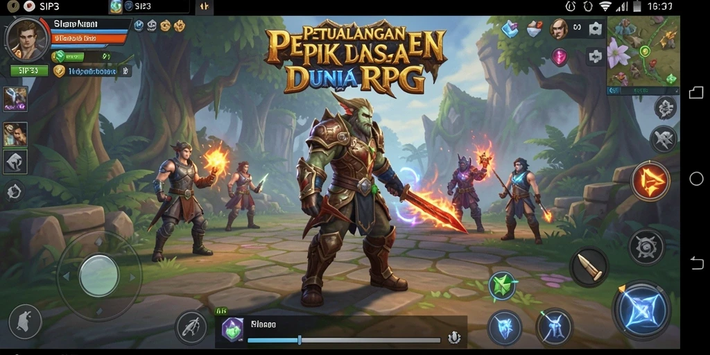 Gameplay menarik dari SIP33 dengan petualangan RPG seru.