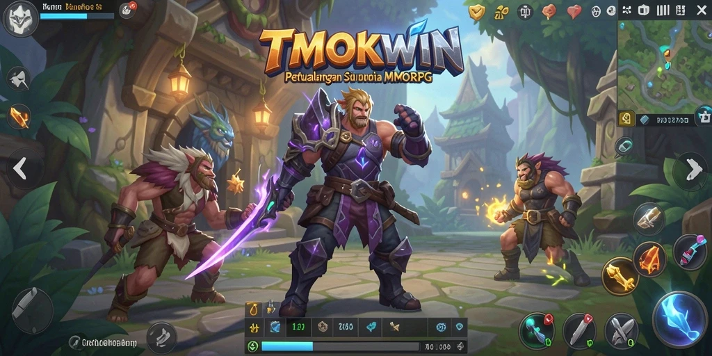 Tangkapan layar menarik dari gameplay seru di TMOKWIN.