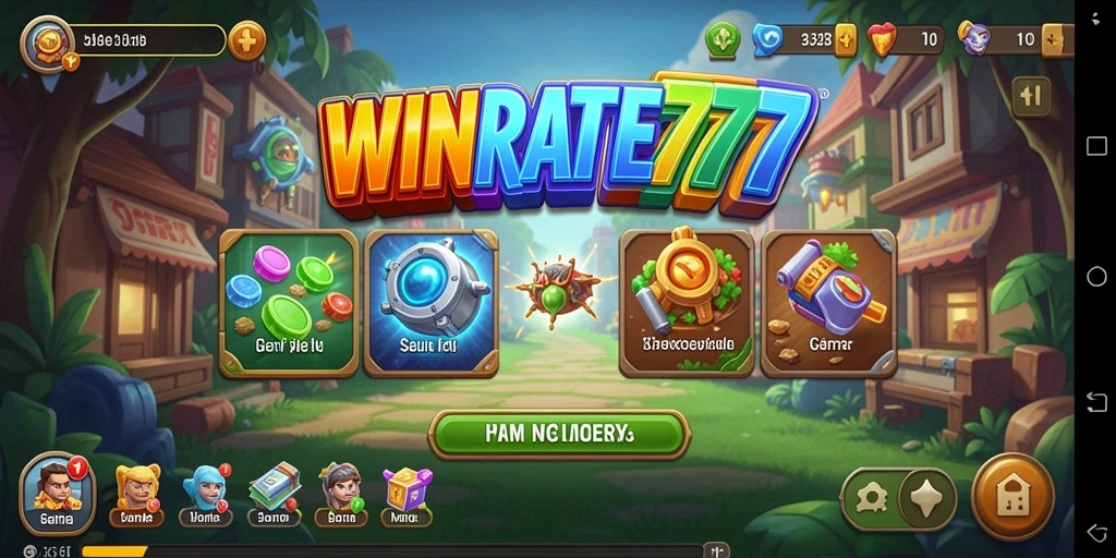 Tampilan gameplay WINRATE777 yang menarik dan interaktif.